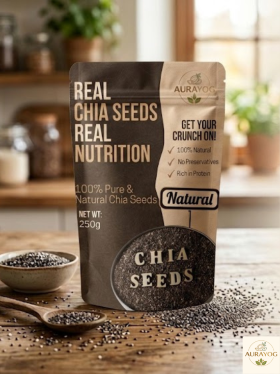 Aurayog Best Chia Seeds for Weight Loss & Healthy Living